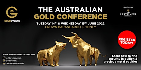 The Australian Gold Conference 2022 tickets