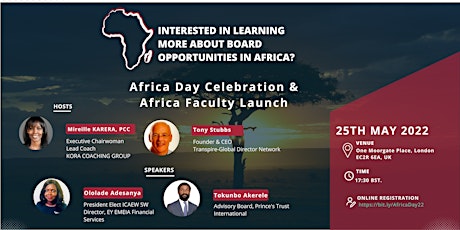 Africa Day 2022 Celebration & Transpire's Africa Faculty Launch tickets