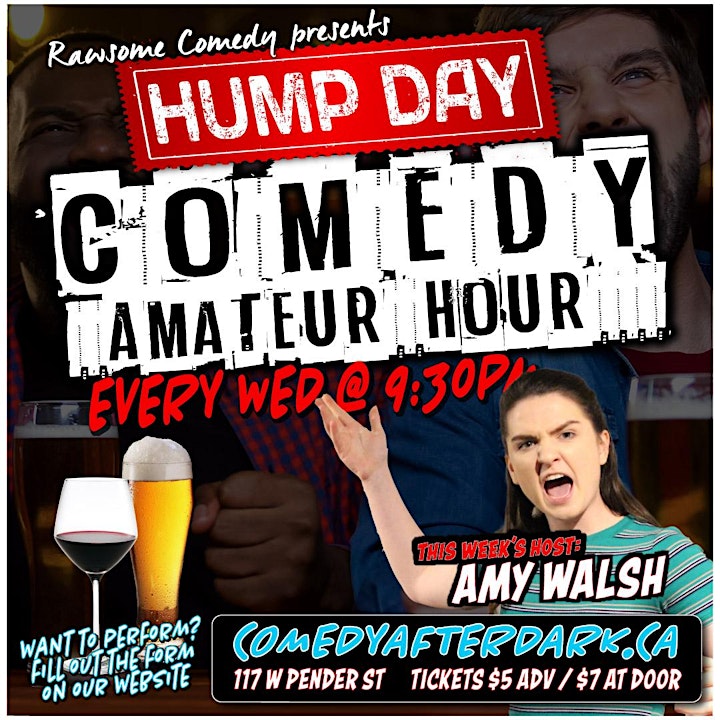 Hump Day Amateur Hour | Live Stand up Comedy Every Wednesday image