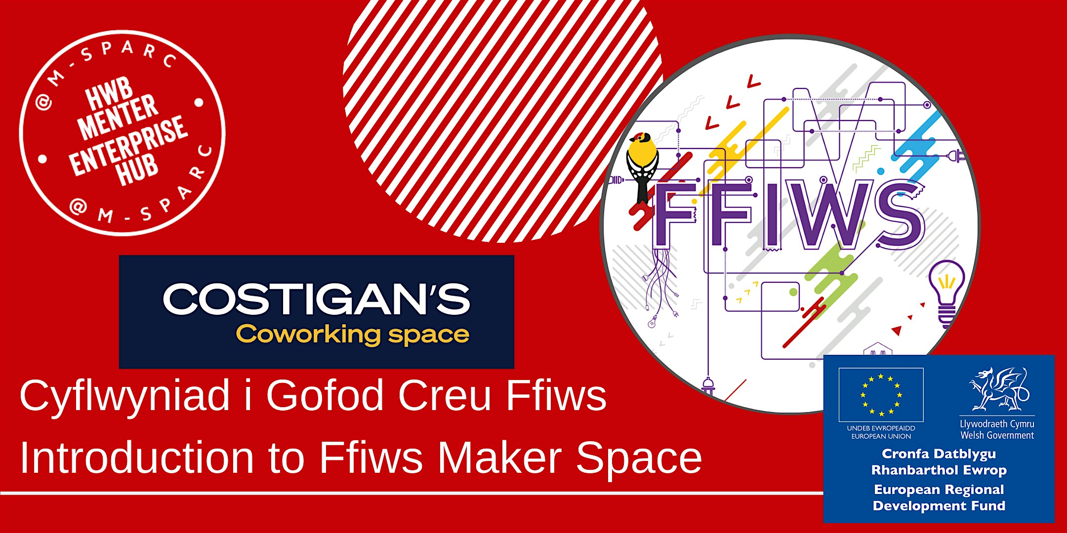 IN PERSON - Cyflwyniad Gofod Creu Ffiws // Intro Ffiws Maker Space - Rhyl