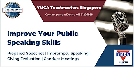 YMCA Toastmasters 25th Anniversary   - HYBRID IN PERSON & ONLINE EVENT tickets