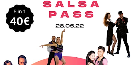 Hauptbild für Salsa Pass 5  Workshops in 1 Ticket