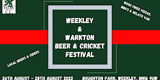 Weekley & Warkton Cricket & Beer Festival