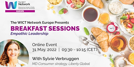 The WICT Network Europe Breakfast Sessions - Sylvie Verbruggen tickets