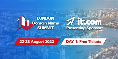 Domain Name Summit - Day 1 - 22 August 2022 tickets