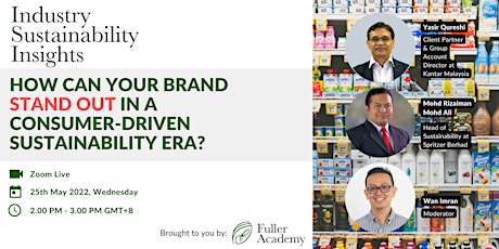 Industry Sustainability Insights: Consumer-Driven Sustainable Brands tickets