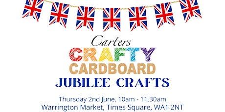 Carters Crafty Cardboard's Jubilee Crafts tickets