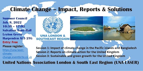Summer Council 2022 on Climate Change: Impact, Rep tickets