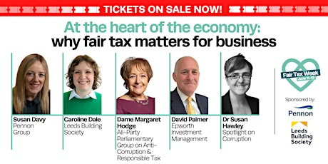 At the heart of the economy: Why fair tax matters for business tickets