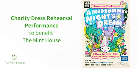 A Midsummer Night's Dream: Charity Dress Rehearsal Performance tickets