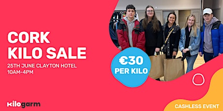Cork Kilo Sale Pop Up  25th June