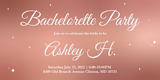 Ashley’s Bachelorette Party