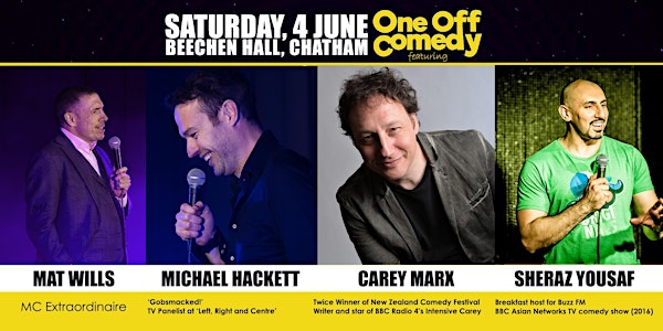 One Off Comedy Special @ Beechen Hall, Chatham!