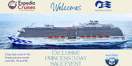 You're Invited! Princess 3 Day Sale Event Sneak Peek in Punta Gorda primary image
