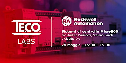 Immagine principale di 24 maggio - TE.CO. Labs con Rockwell Automation 