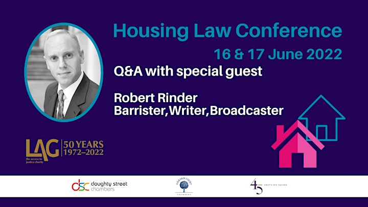 Legal Action Group Housing Law Conference 2022 - Is it time for reform? image