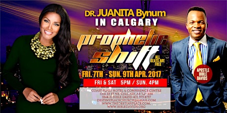 Prophetic Shift with Dr Juanita Bynum, Apostle Bible & Pst Rebecca Bible-Davids  primary image