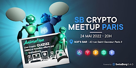 SB Crypto Meetup Paris N°14 billets