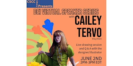 DEI Virtual Speaker Series With Cailey Tervo (They/Them) tickets