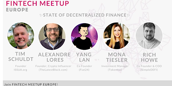 35. FinTech Meetup Europe (online) - about decentralized finance