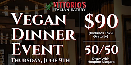 First Ever Vegan Italian Dinner Event tickets