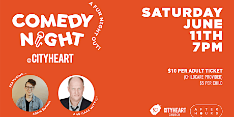Comedy Night at CityHeart tickets