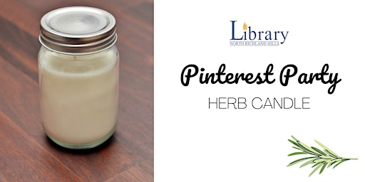 Pinterest Party: Herb Candles