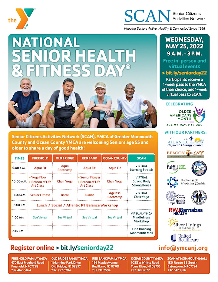 2022 SCAN & YMCA National Senior Health & Fitness Day® image
