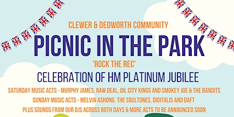 "Rock The Rec" Picnic in the Park - Windsor, Berkshire, UK tickets