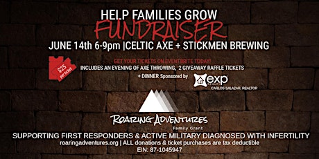 Roaring Adventures Family Grant Fundraising Event tickets