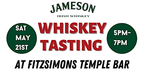 Jameson Whiskey Tasting tickets