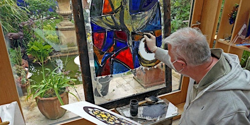 Visit a Stained Glass Artist's Studio to see a large commission in progress