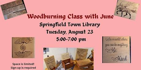 Woodburning With June
