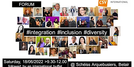 Forum Integration, Inclusion, Diversity billets