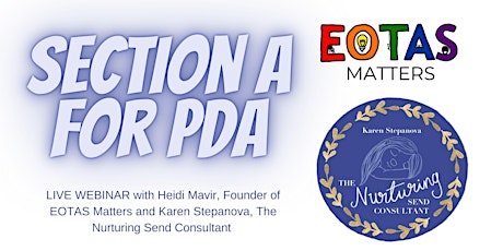 Section A for PDA - A  PDA Parents' Guide to Section A of your EHCP tickets
