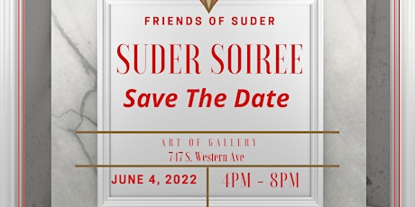 Suder Soiree hosted by the Friends of Suder tickets