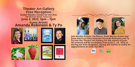Theater Gallery Reception at the Sutter Theater Center for the Arts! tickets