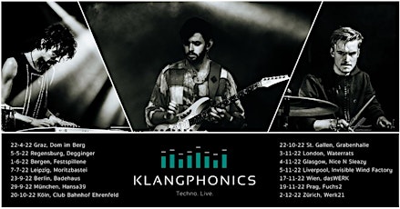 KLANGPHONICS • Techno. Live. • Praha tickets