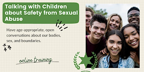 Talking with Children about Safety from Sexual Abuse (virtual training) tickets