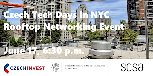 Czech Tech Days in NYC: Rooftop Networking Event