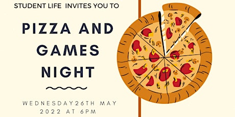 Pizza and Games Night tickets