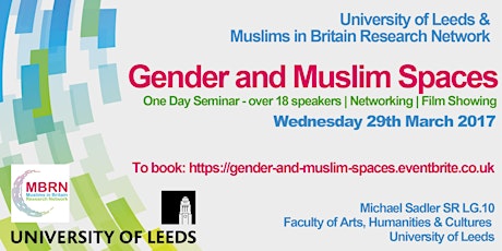 Gender and Muslim Spaces: Community and Academic Perspectives primary image