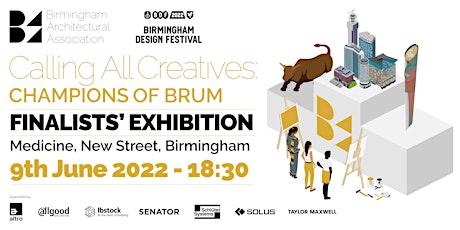 Calling All Creatives - Champion of Brum Awards Exhibition tickets