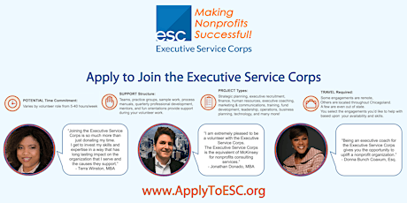 Executive Service Corps New Consultant and Executive Coach Orientation tickets