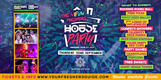 Neon Freshers House Party | Huddersfield Freshers 2022