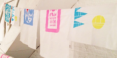 SCREEN PRINT A TEA TOWEL OR TOTE BAG AT DRINK,SHOP & DO primary image