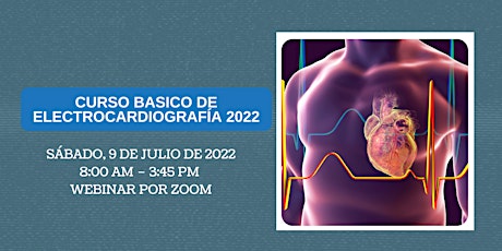 Curso Básico de Electrocardiografía - 2022 boletos