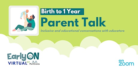 Parent Talk - Your child and language development tickets