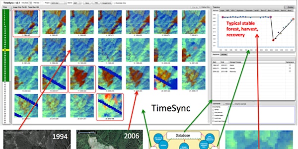 TimeSync & GEE for Monitoring Landscape Change with Landsat Time Series