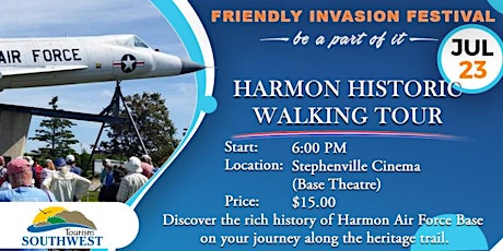 Harmon Historic Walking Tour tickets